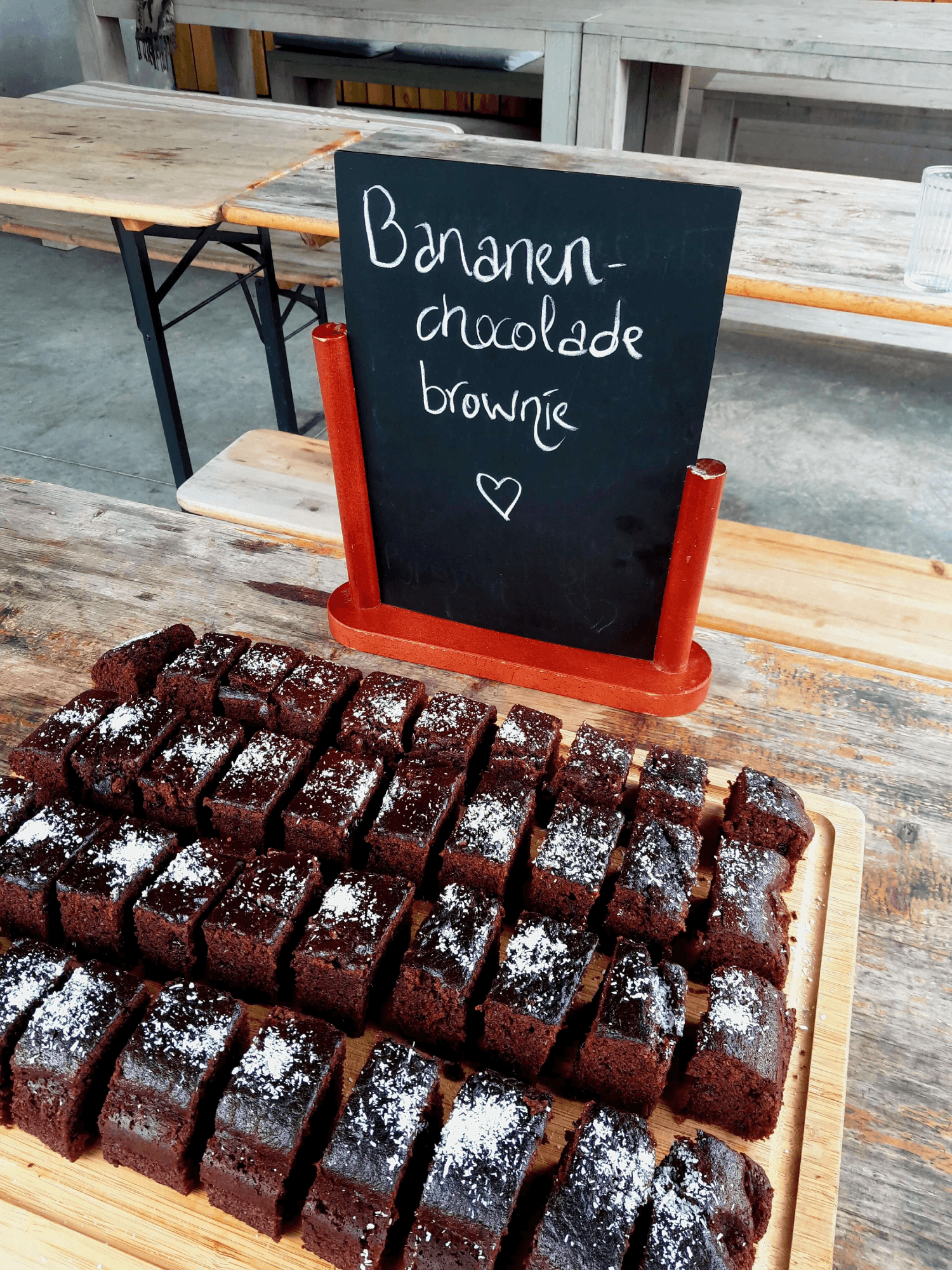 bananen chocolade brownie